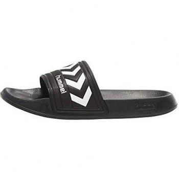Hummel Larsen Unisex Black Slides Slipper