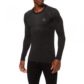 Odlo Men's Performance Light Long Sleeve Shirt - Black - Large