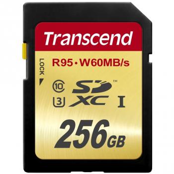 Transcend TS256GSDU3 - Tarjeta de Memoria SecureDigital de 256 GB