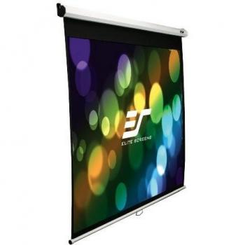 Pantalla de Proyección Manual Elite Screens 92 (233,7 cm) Formato 16:9 - Gain 1.1 - Caja Blanca M92XWH