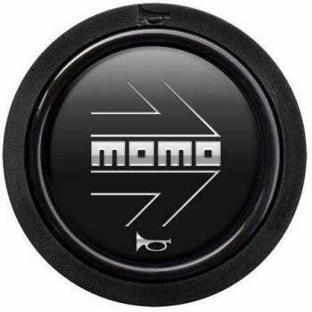 Pulsador Momo ARROW Volante Negro