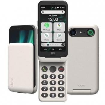 Smartphone Doro Aurora A20 4.5 Dual SIM 64GB Android 14 Graphito