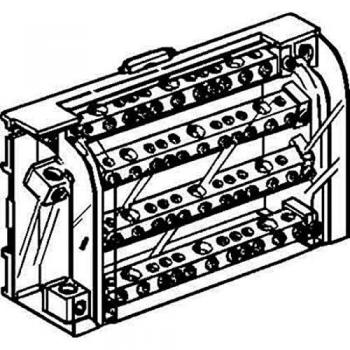 Power Distribution Block 1P 6x10-35mm² TD 100/125A Screw Clamp