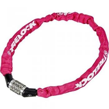 Trelock BC 115/60/4 Code Candado con combinación numérica, Unisex Adulto, Rosa, 60 cm