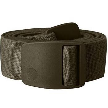 Fjällräven Men's Keb Belt, Dark Olive, One size