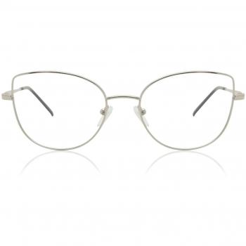 Cat Eye Full Rim Metal Women’s Prescription Glasses - Gunmetal - Size 53 - Blue Light Block Available - SmartBuy Collection