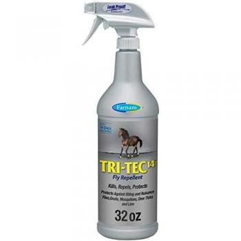 Tri-Tec 14 Fly Repellent Spray for Horses - 946 ml