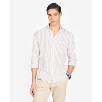 Harper Camisa Sicilia Marrón Rayas
