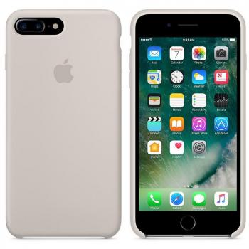Apple MMQW2ZM/A - Estuche de silicona para Apple iPhone 7 Plus, piedra