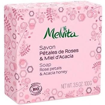 Melvita Rose Petals & Acacia Honey Fragrant Soap 100g/3.5oz
