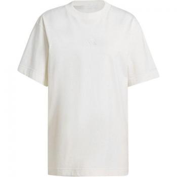 Camiseta adidas All Szn Loose Mujer Blanco, manga corta, talla L