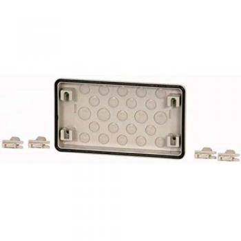 Eaton Flange FL3-1 Gray Electronic Accessory for 250mm Cabinet with Dimensions 116x250x23mm, 18xM16 and 4xM20 Ports