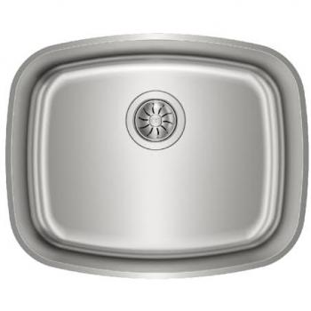 Fregadero Teka BE 50.40 Max Bajo Encimera 53cm Inox, Fregadero 1 Seno, Dimensiones: 60 cm de ancho, Profundidad: 20 cm, Material: Acero