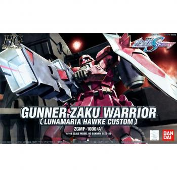 Bandai HG 1/144 Gunner Zaku Warrior - Detailed Model (Lunamaria Hawke's Custom)