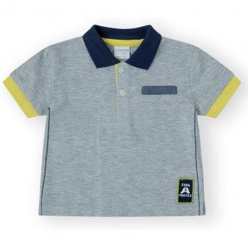 Polo bebé niño manga corta 100% algodón