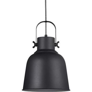 Lámpara Colgante Nordlux Adrian 25 cm en Negro, E27, Estilo Retro Industrial
