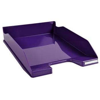 Exacompta Iderama - Bandeja de correo, color morado glossy