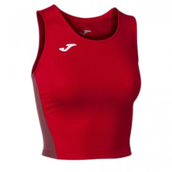 Top running mujer R-Winner rojo Joma