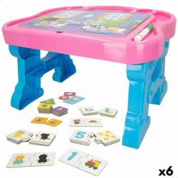Mesa Multijuegos Peppa Pig 6 Unidades