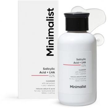 Salicylic Acid + LHA 02% Acne Control Cleanser - Sulphate Free, 100 ml
