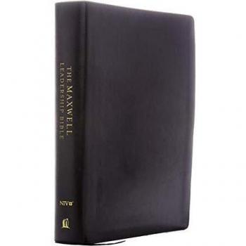 NIV Maxwell Leadership Bible, 3rd Edition, Premium Burgundy Bonded Leather, Comfort Print by John C. Maxwell