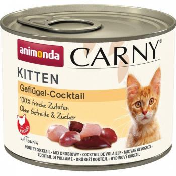 Animonda Carny Kitten 12 x 200 g - Multipack - Poultry Cocktail