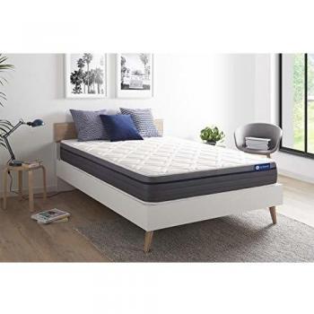 Colchón Actisom blanco con látex y espuma viscoelástica 180 x 200