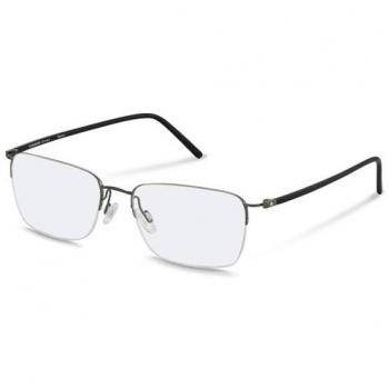 Rodenstock R7051 A Men's Eyeglasses Grey Size 55 - Frame Only, Blue Light Block Available