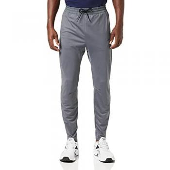 Reebok Wor Knit Pants Gris M Hombre - Pantalón largo, color gris claro, talla M, diseñado para entrenamiento y actividades deportivas