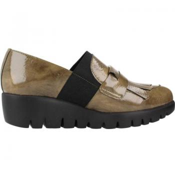 Mocasines Mujer Wonders Iris Verde
