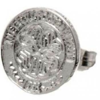 Celtic F.C. Sterling Silver Stud Earring
