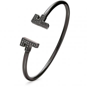 Brazalete Folli Follie F Plata de Ley (Ø 58 mm)