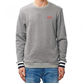 Globe Majestic Crew - Sudadera, Hombre, Gris