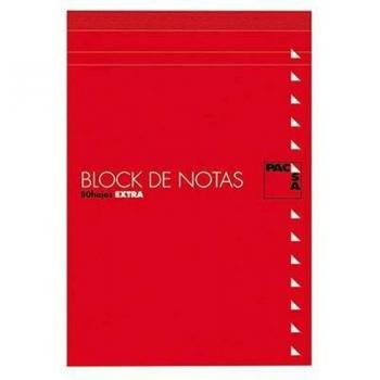 Bloc de Notas Pacsa 4x4 80 Hojas 1/8 Cuadrícula impresa (10 Unidades)