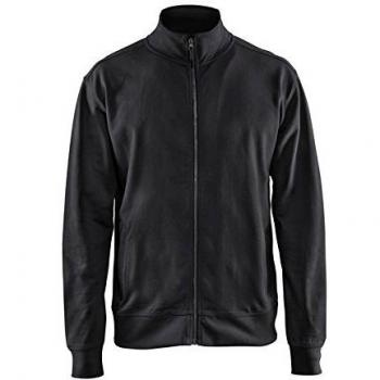 Blaklader Black Zip-Up Sweatshirt Size M