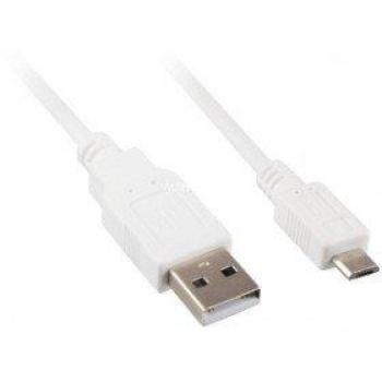 Cable USB 2.0 A a Micro-B (0,5 m) Sharkoon
