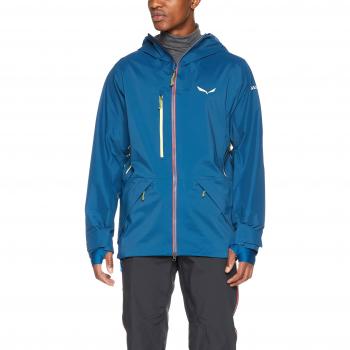 SALEWA Antelao Cordura PTX Chaqueta, Hombre, Azul, 52