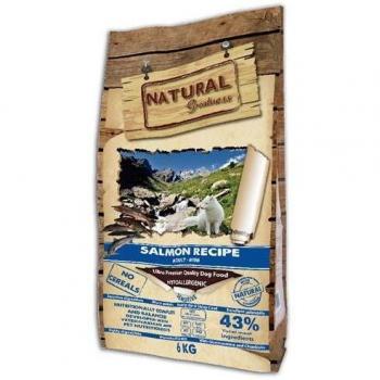 Natural Greatness Salmon Recipe Mini Alimento Seco Completo para Perros - 6000 gr