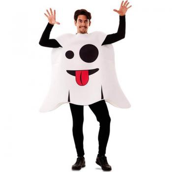 Disfraz de Emoticono Fantasma para adultos