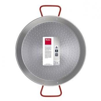 Paellera de Acero Pulido Metaltex 28 cm para 3 Raciones