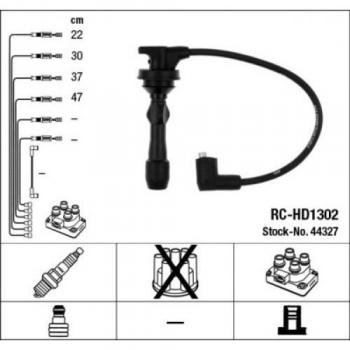 Juego de Cables de Encendido NGK 44327 para Hyundai i20, i10 y Kia Rio 3