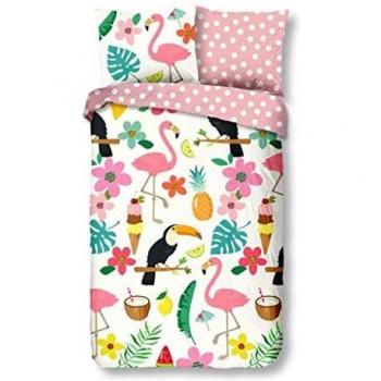 Dekbedovertrek kids Good Morning nr.6523 multi Maat: 140x220cm