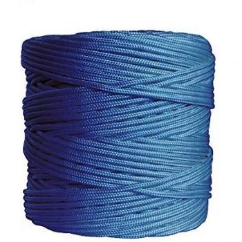 Wurko Cuerda Trenzada, Nylon, Azul, 17x17x16 cm