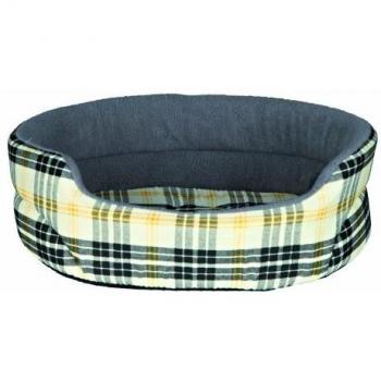 Trixie 37021 Cama Lucky, 45 x 35 cm, Beige y Gris