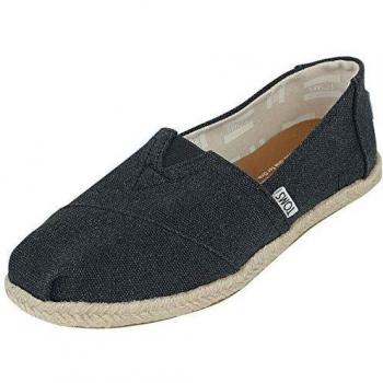 TOMS Classic, Alpargata para Mujer, Negro