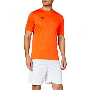 UMBRO Oblivion Camiseta de fútbol, Hombre, Naranja, S