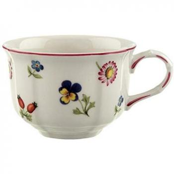Villeroy & Boch Petite Fleur Tea Cup, 200 ml, Height: 6 cm, Premium Porcelain, Multicolour, White