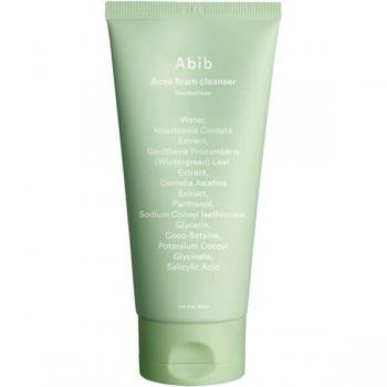 Abib Heartleaf Acne Foam Cleanser for Oily and Acne-Prone Skin 150ml