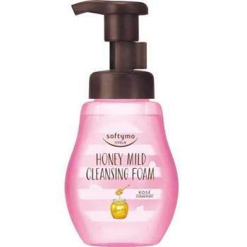 Kose Softymo Honey Mild Cleansing Foam 200ml - Gentle Foaming Cleanser