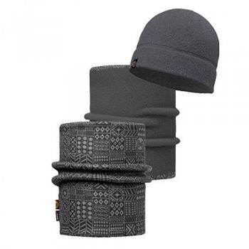 Original Buff Gorro + Polar Neckwarmer, Unisex Adulto, Negro